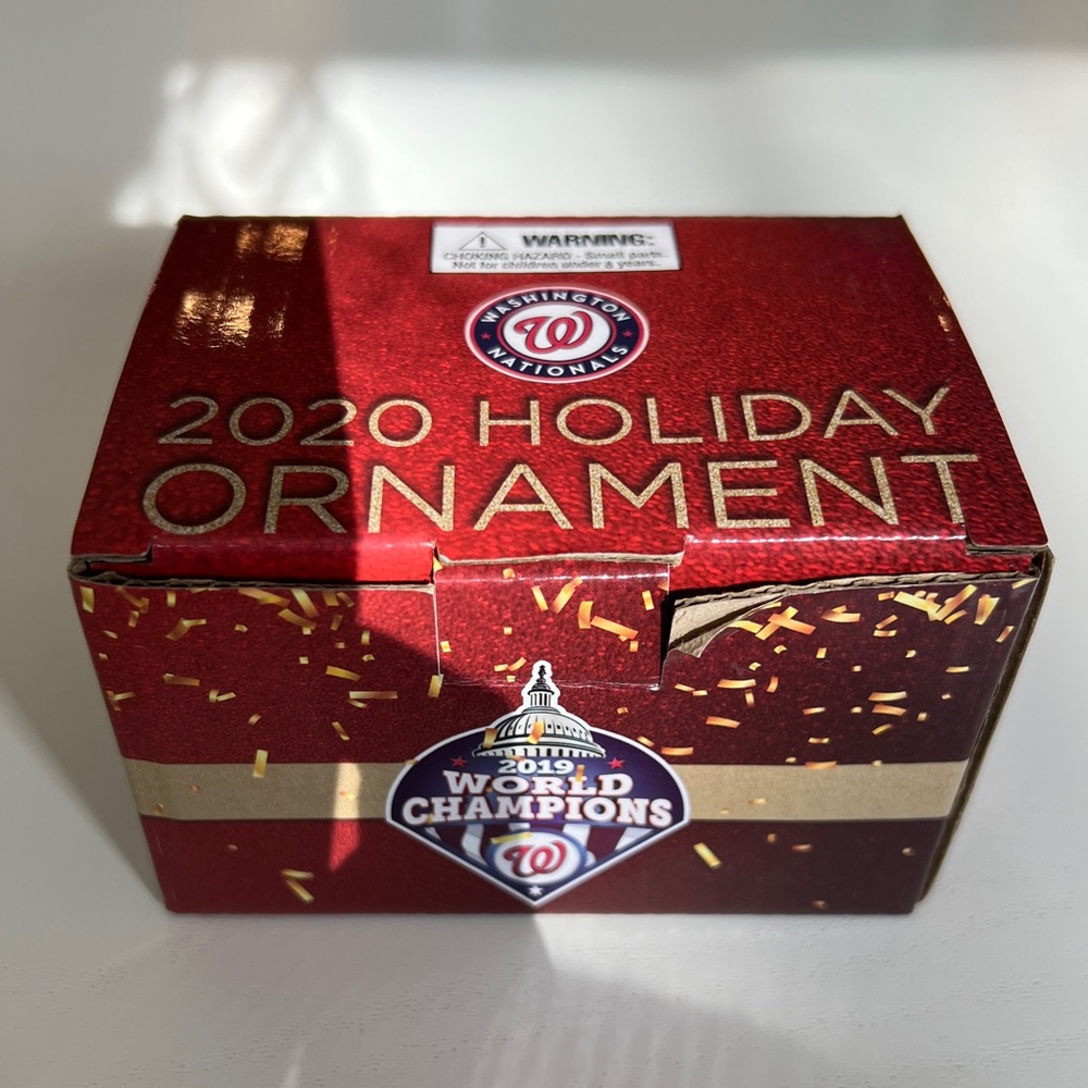 Washington Nationals 2020 Holiday Ornament